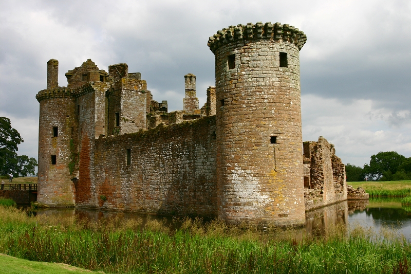 Caerlaverock Castle.