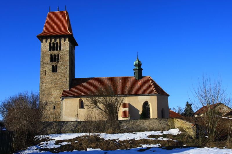 Kostel sv. Václava Chřenovice.