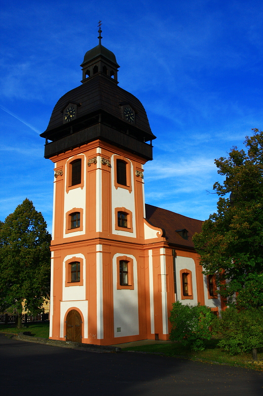 Valeč - kostel sv. Václava.