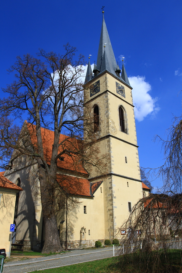 Kostel sv. Petra a Pavla Ledeč nad Sázavou.